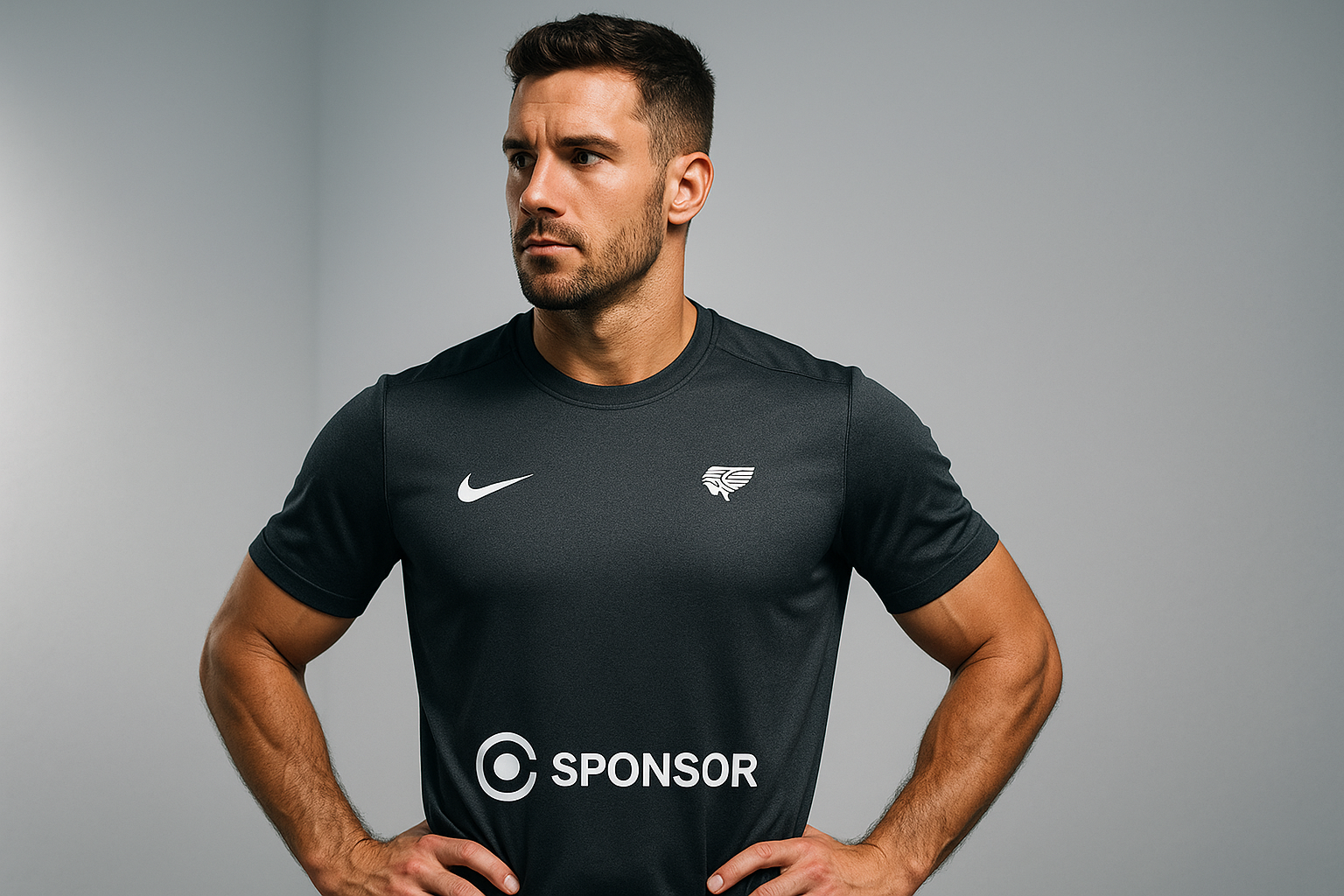 Sports t-shirts personalised with team names and numbers