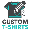 Custom T-Shirts UK logo – personalised printed and embroidered clothing brand