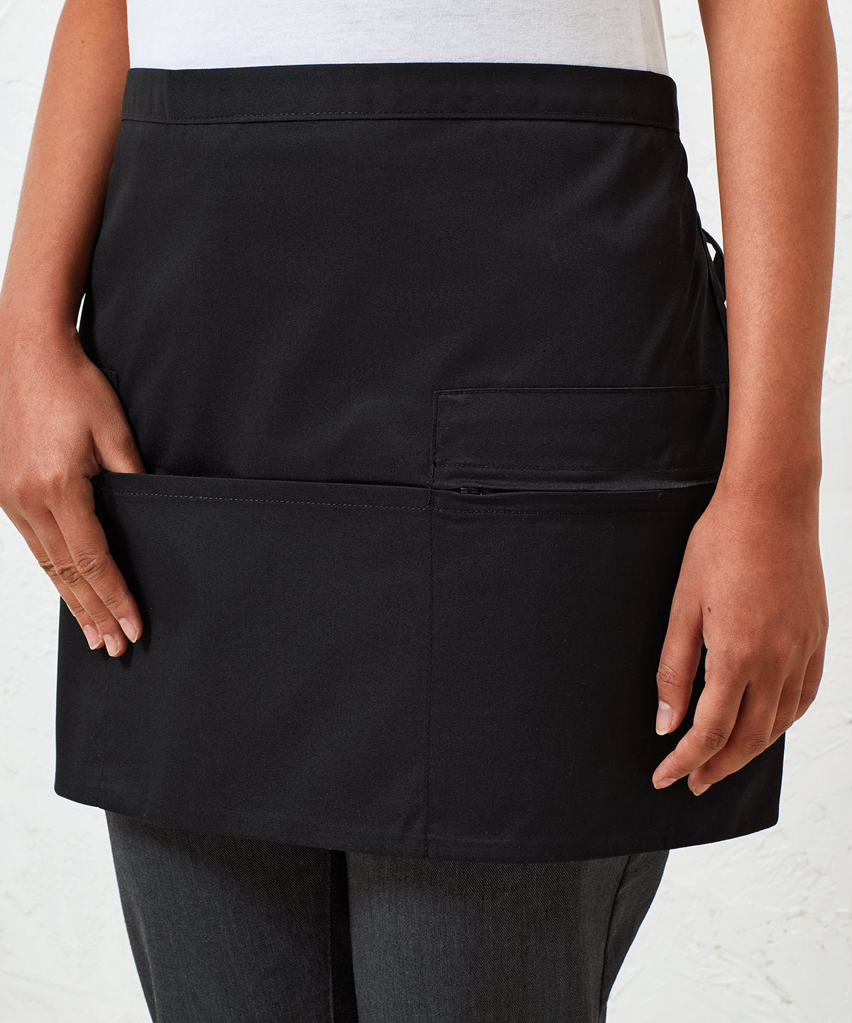 Premier Short Waist Zip Pocket Apron - PR105